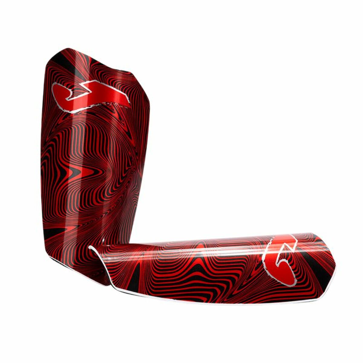 Football Shinguards Joma Sport Spartan Red Football Shinguards Joma Sport Spartan Red