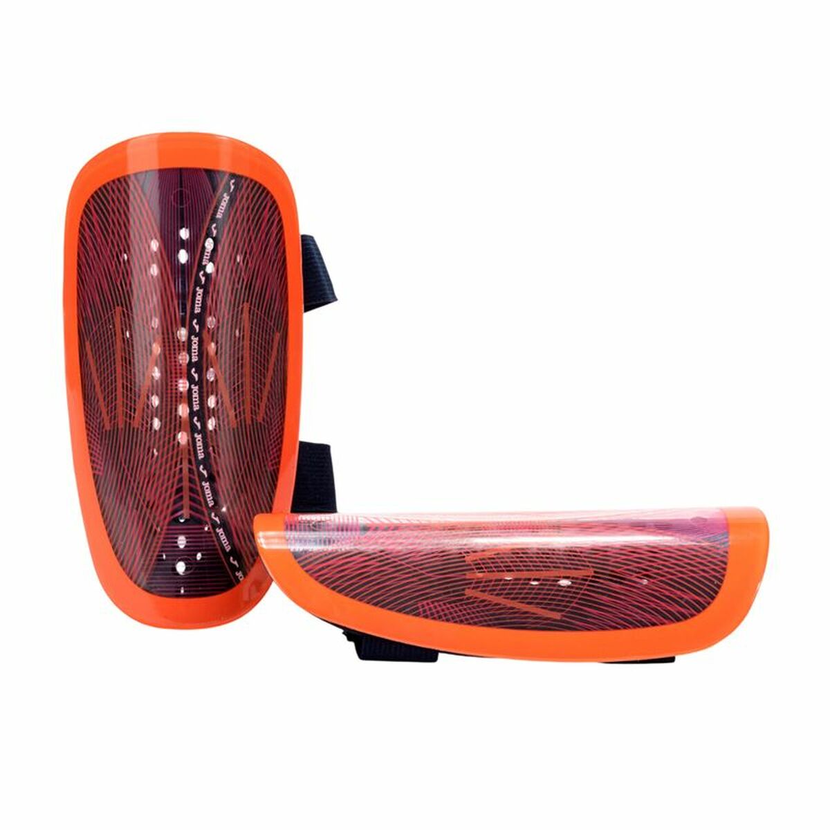 Football Shinguards Joma Sport Attack Orange Football Shinguards Joma Sport Attack Orange