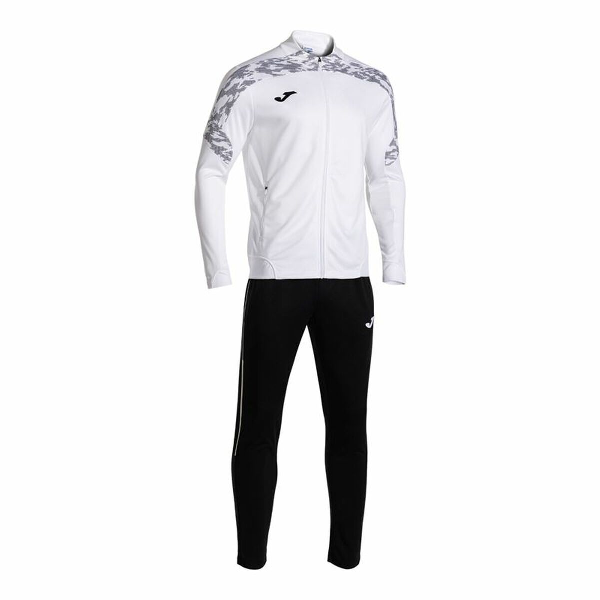 Children’s Tracksuit Joma Sport Championship Viii White Black Children’s Tracksuit Joma Sport Championship Viii White Black