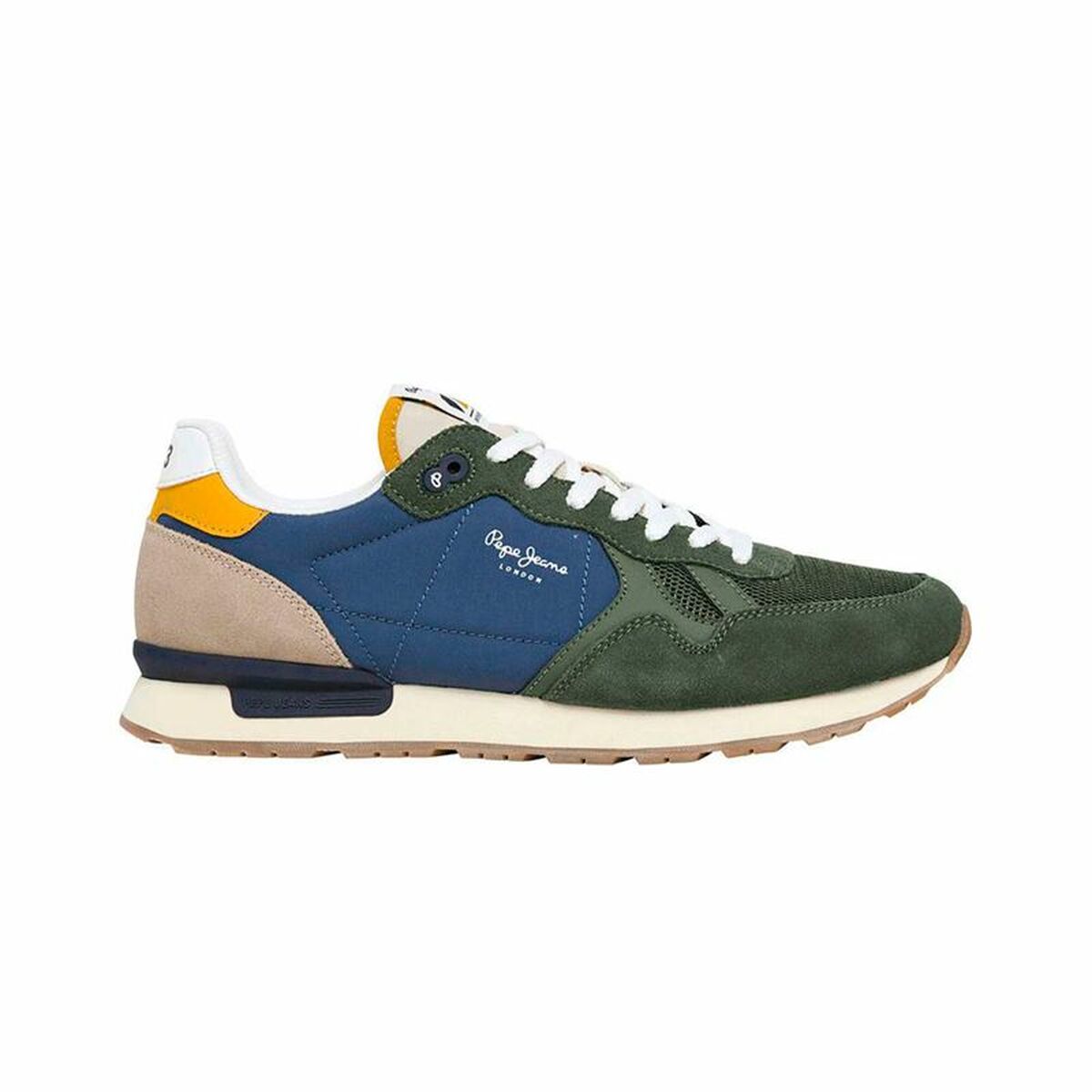 Men’s Trainers Pepe Jeans Brit Camp Green Men’s Trainers Pepe Jeans Brit Camp Green