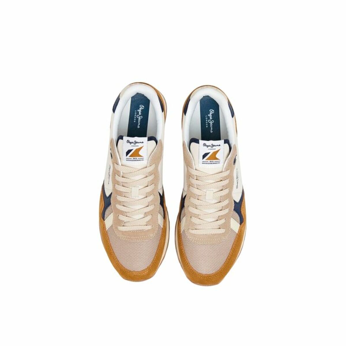 Men’s Trainers Pepe Jeans Brit Camp Light brown
