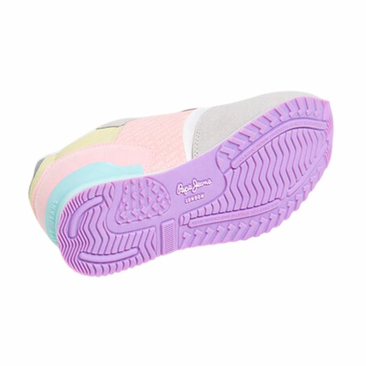 Sports Trainers for Women Pepe Jeans Pepe Jeans London Print G Light grey