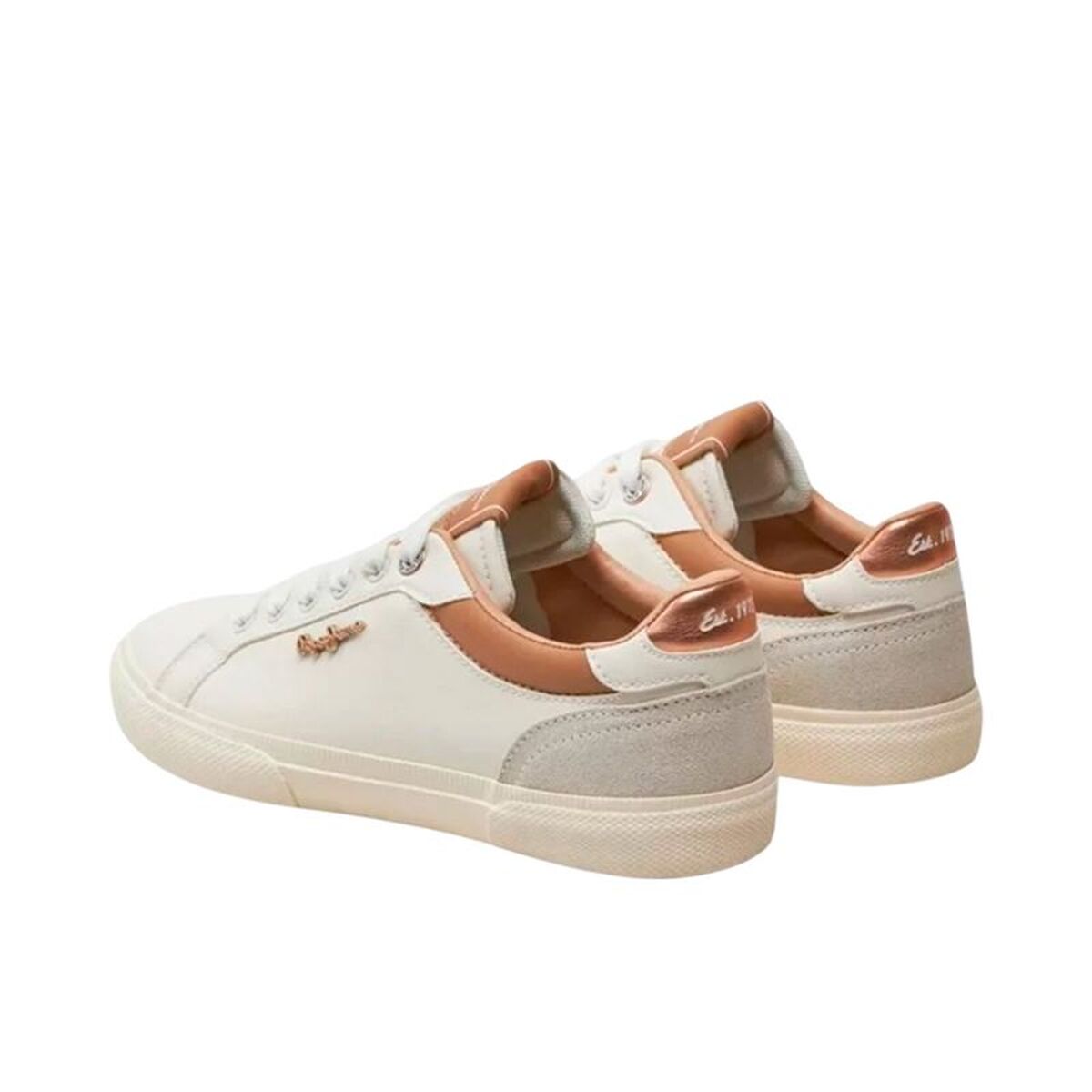 Women’s casual trainers Pepe Jeans Kenton Court Light brown