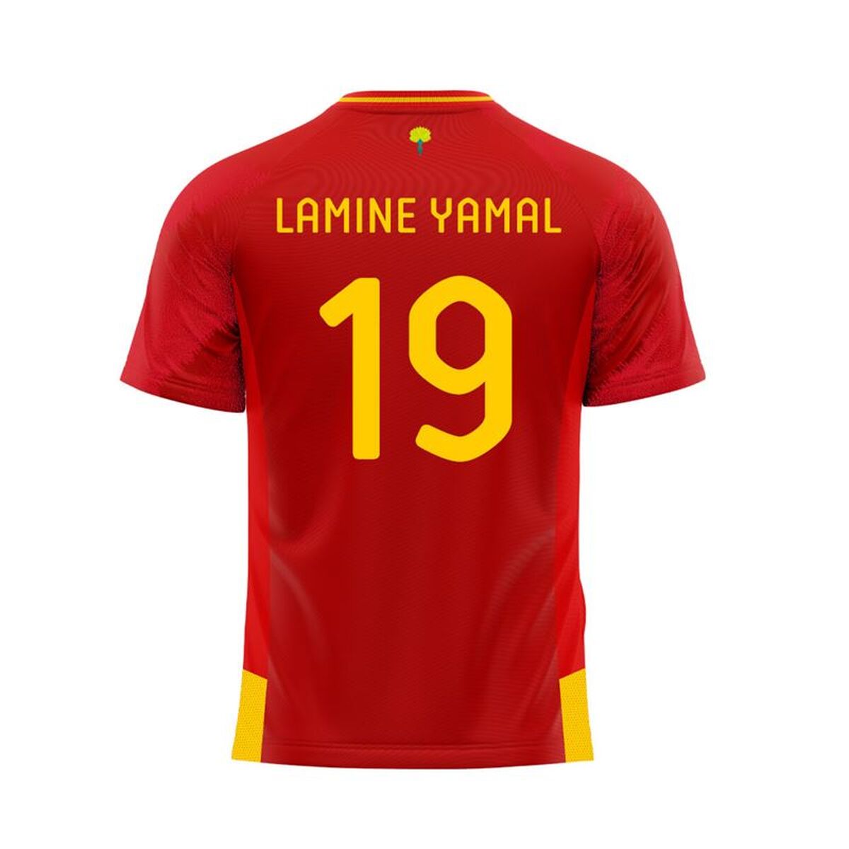 Men’s Short-sleeved Football Shirt RFEF Home Jsy 24 Lamine Yamal