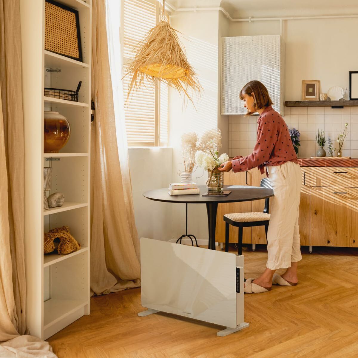 Wall Ceramic Split Heater Universal Blue 4022-UCPC9910-2 White Wall Ceramic Split Heater Universal Blue 4022-UCPC9910-2 White