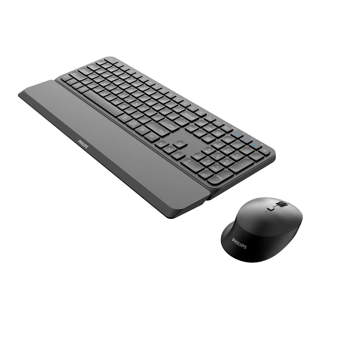Keyboard and Mouse Philips SPT6607B/16 Black Keyboard and Mouse Philips SPT6607B/16 Black