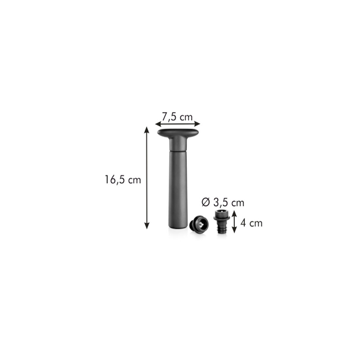 Void pump Tescoma Red Plastic 2 Pieces (2 Units)