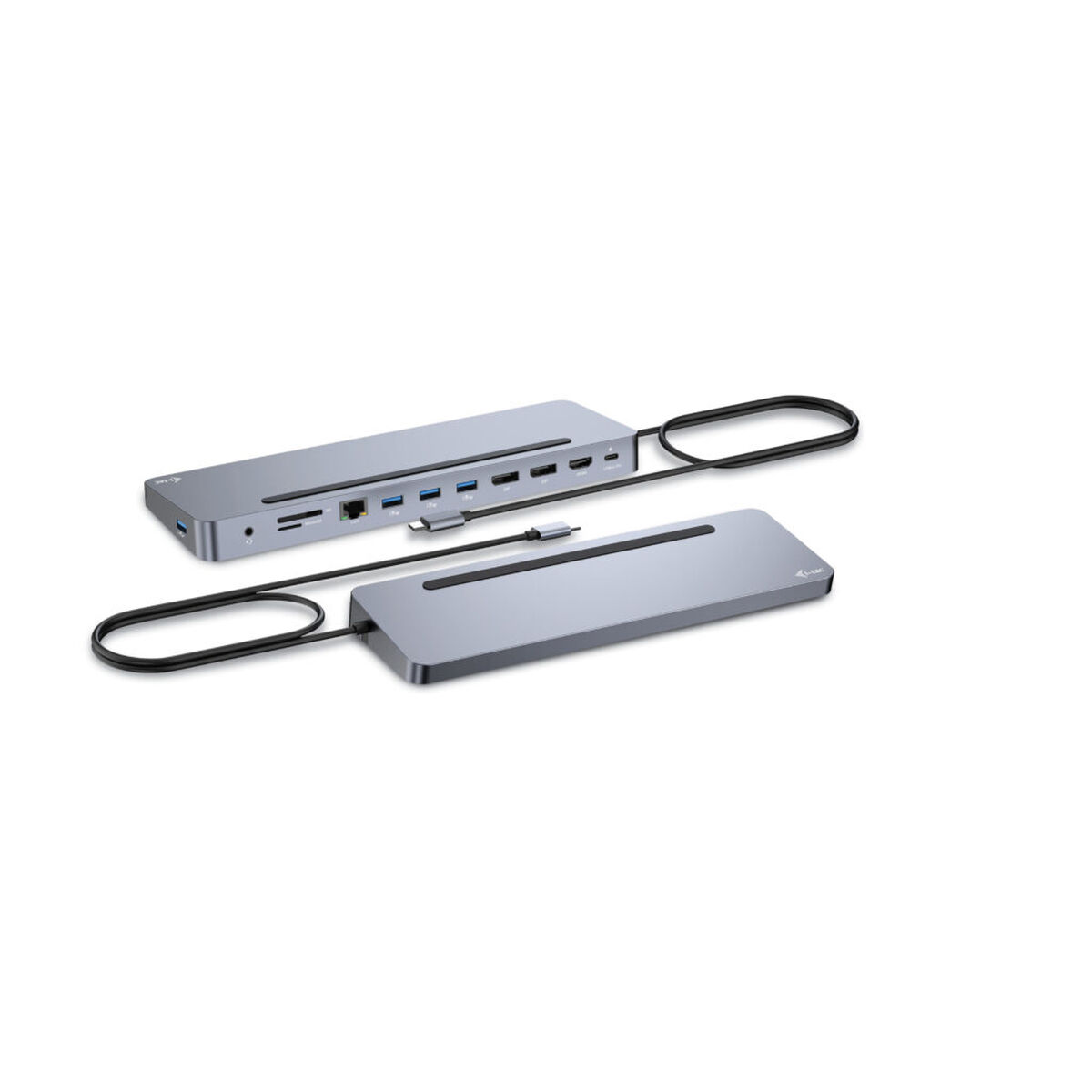 USB Hub i-Tec 100 W Silver