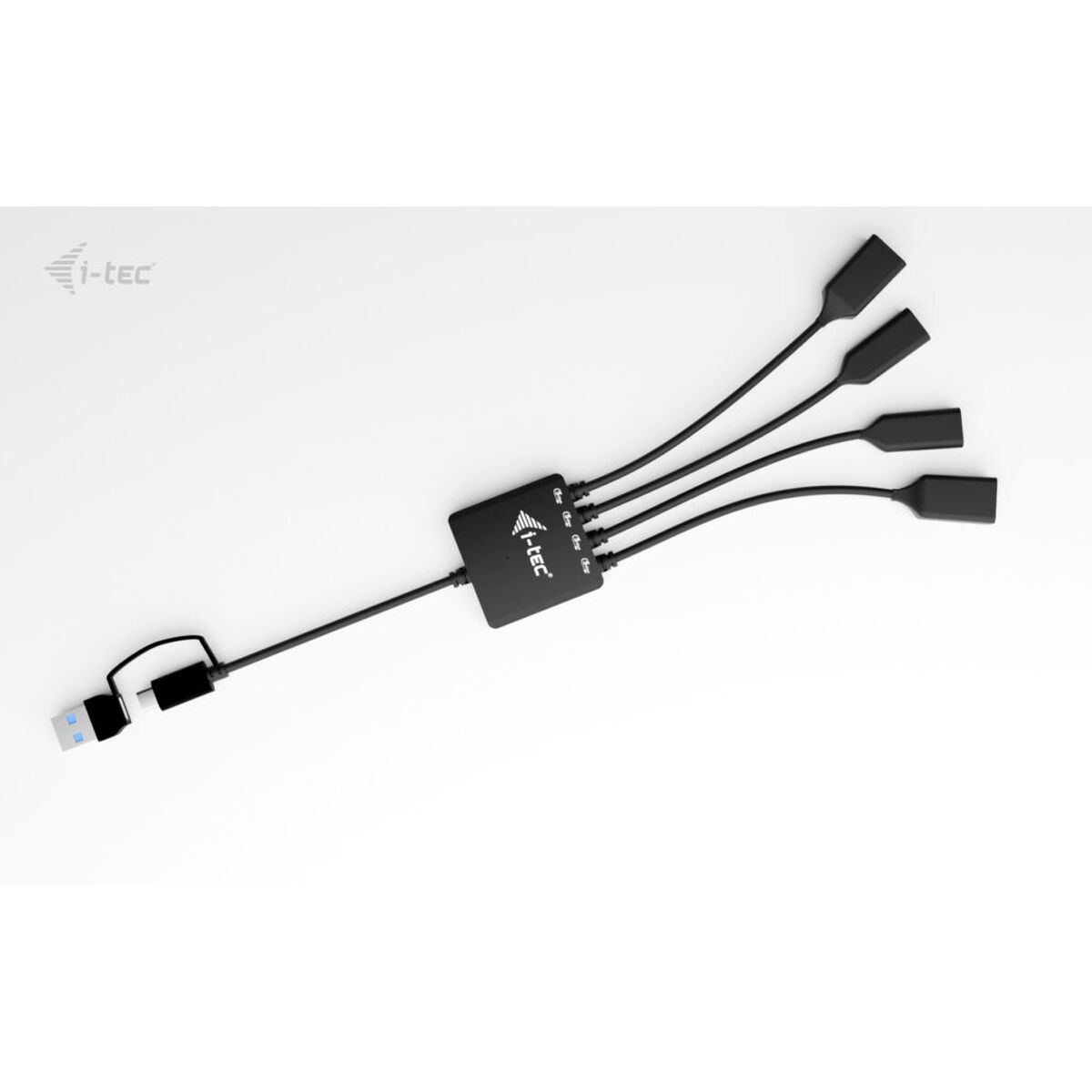 USB Hub i-Tec CACBLHUB2A2C Black