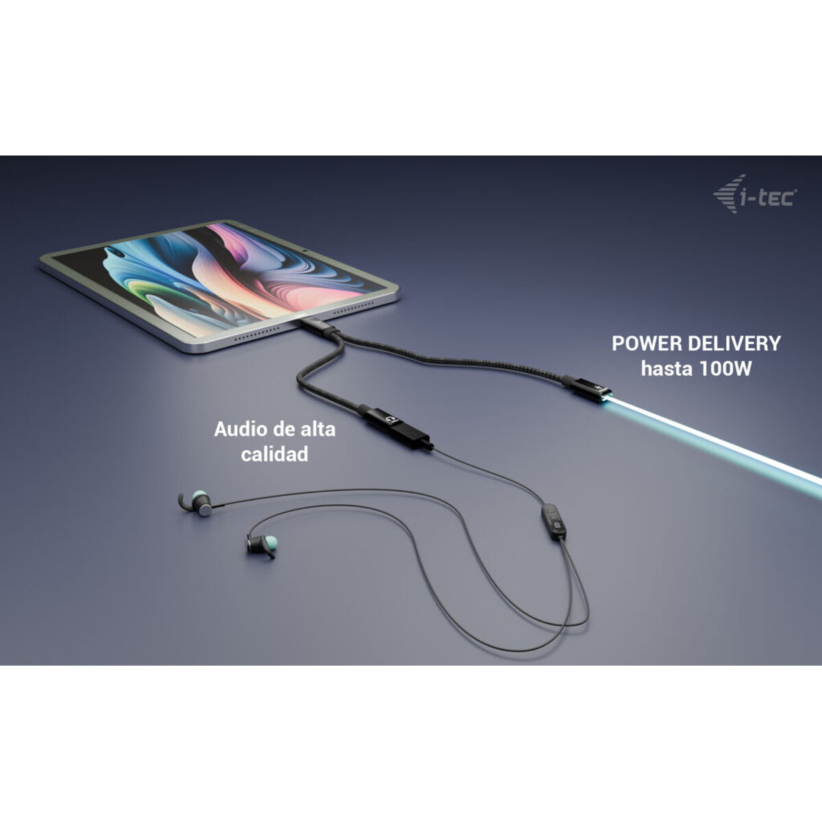 USB Cable i-Tec C31DUALSPLITTERCBLPD