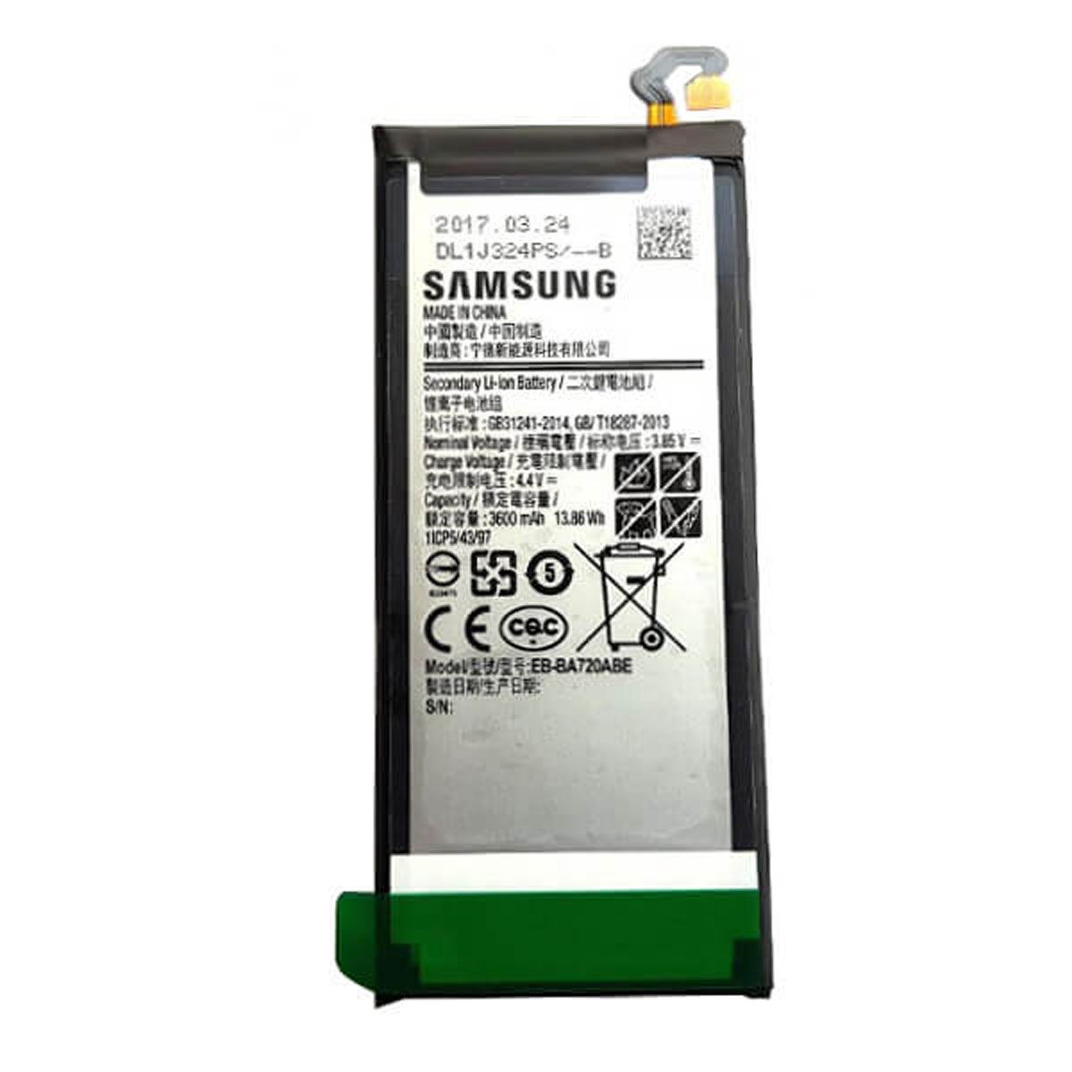 Mobile Battery Samsung EB-BA720ABE Mobile Battery Samsung EB-BA720ABE