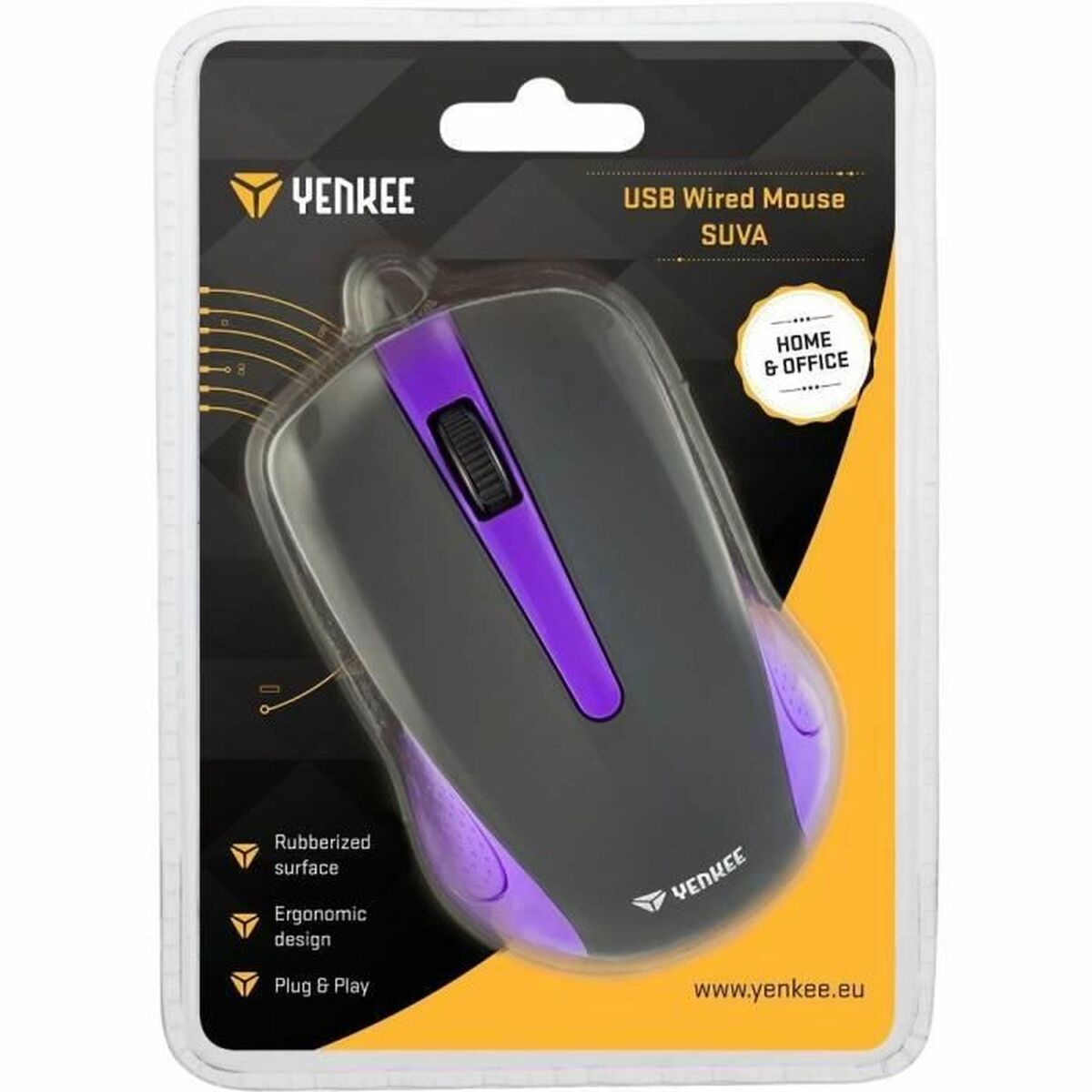 Mouse Yenkee YMS 1015PE Purple