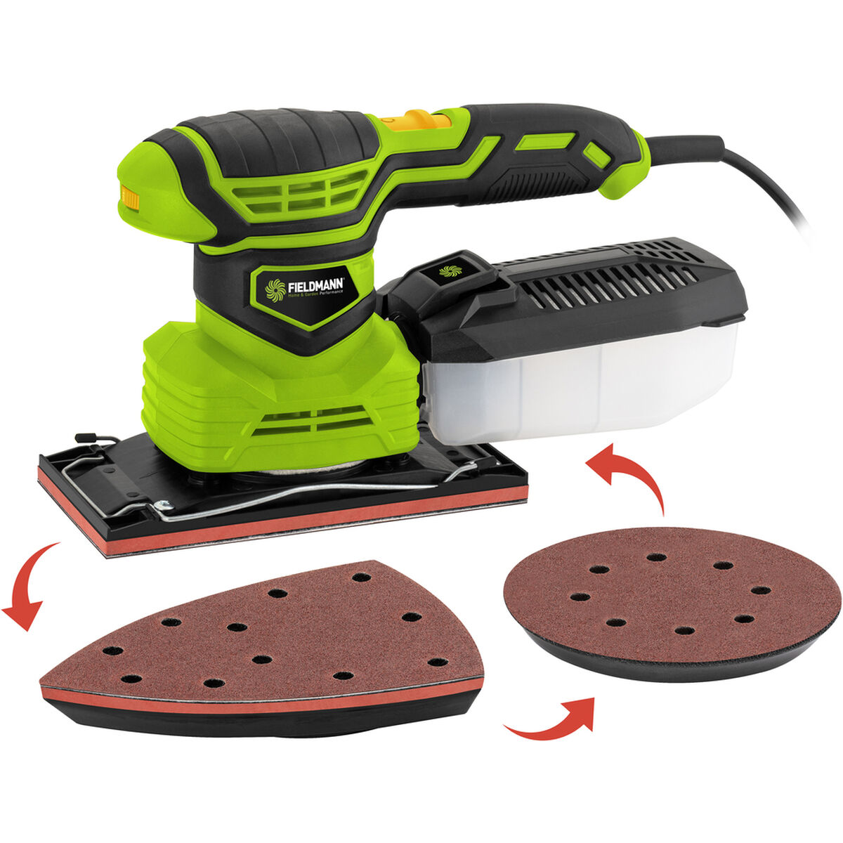 Random orbital sander Fieldmann 230 V