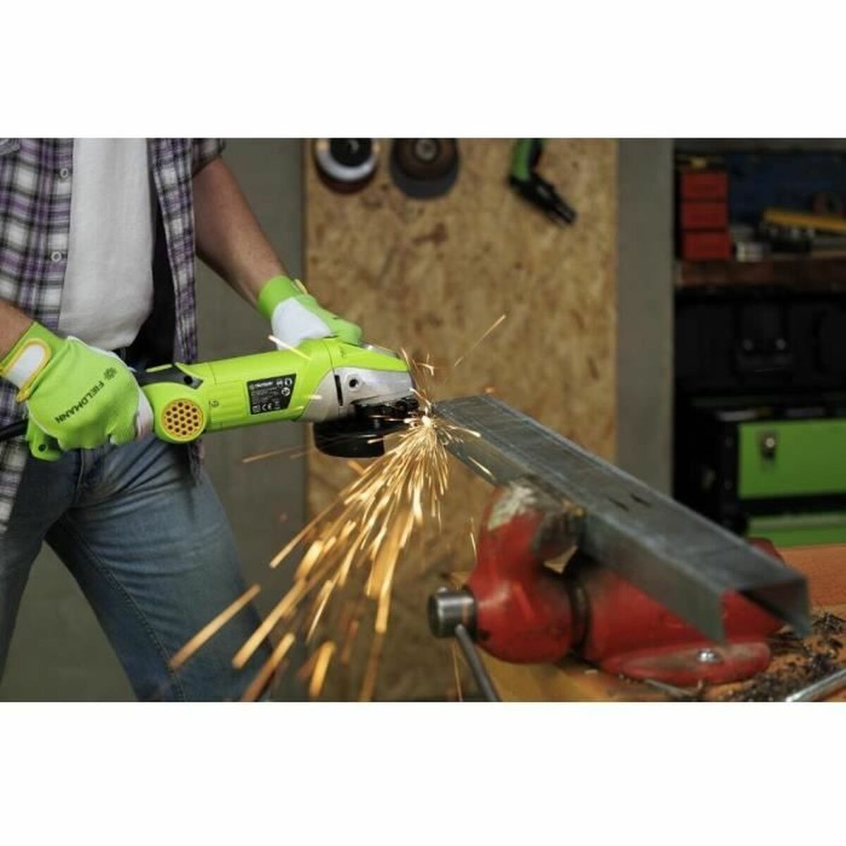Angle grinder Fieldmann 1400 W
