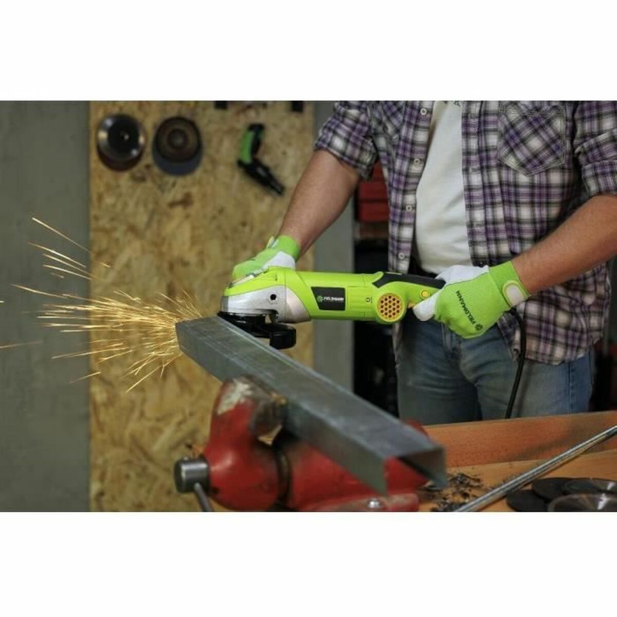 Angle grinder Fieldmann 1400 W