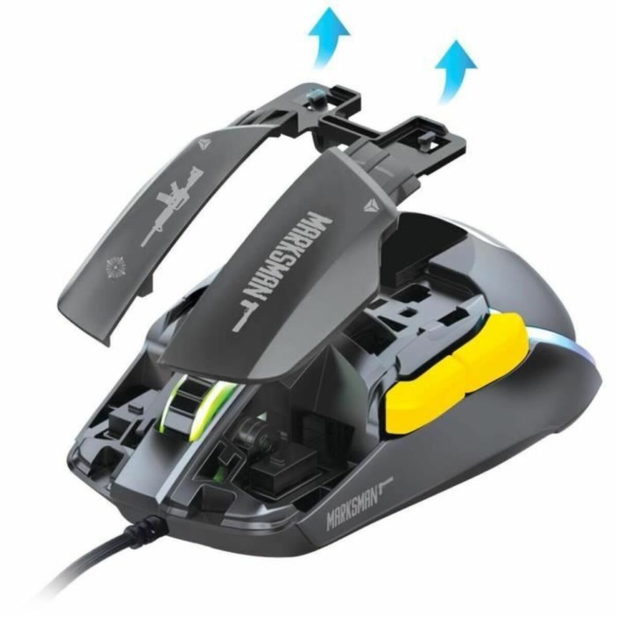 Mouse Yenkee MARKSMAN – YMS 3600BK Black 3600 DPI