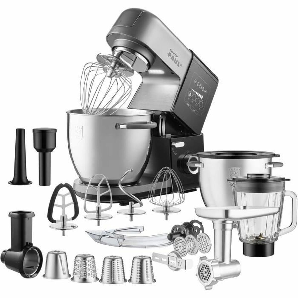 Food Processor Sencor Black Grey