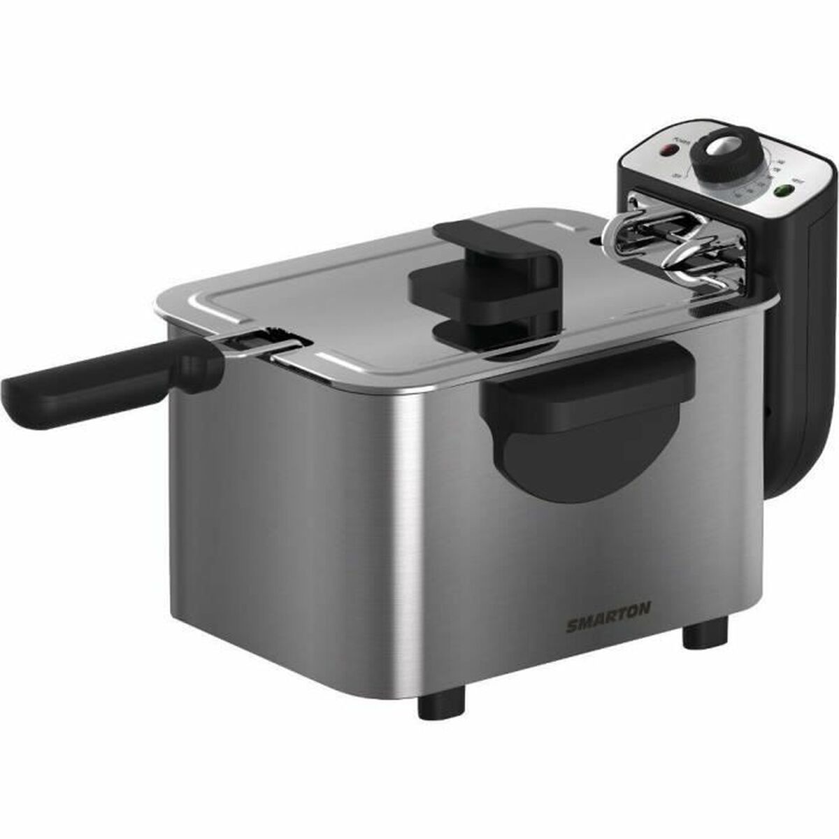 Deep-fat Fryer Smarton Grey 1 kg 3 L Deep-fat Fryer Smarton Grey 1 kg 3 L