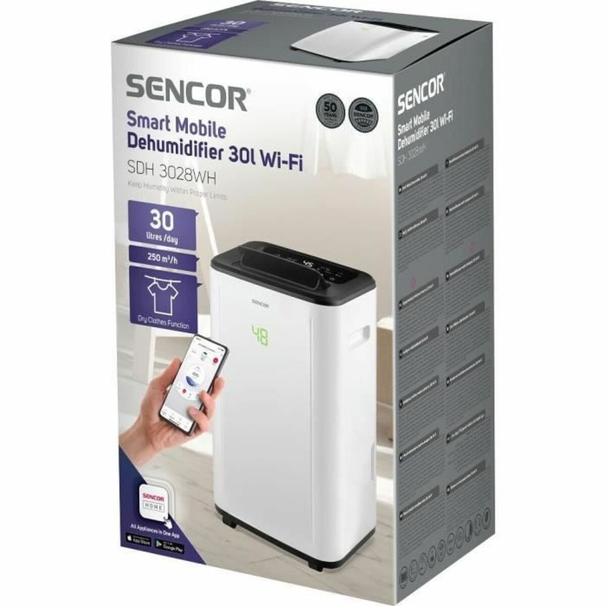 Dehumidifier Sencor SDH 3028WH