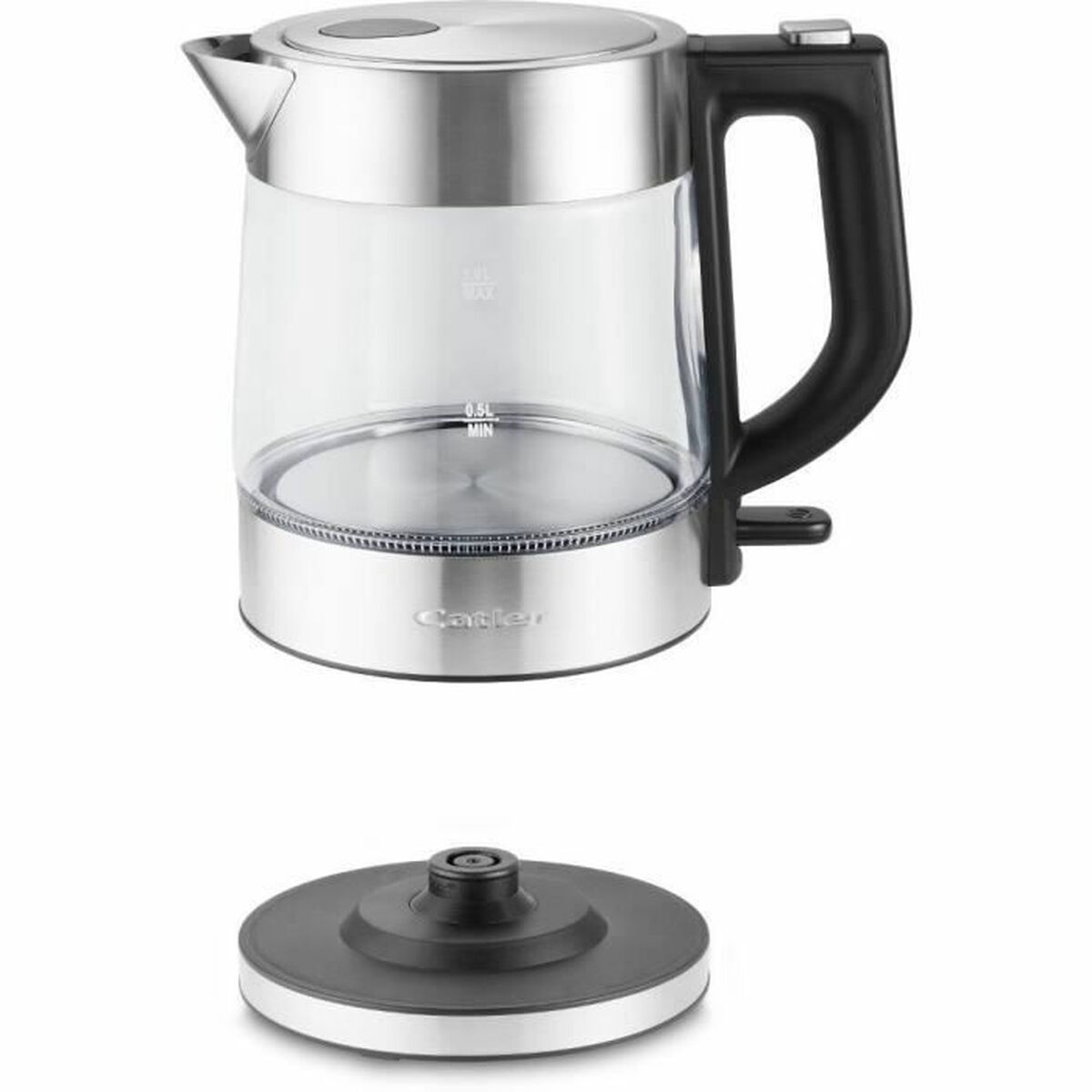 Kettle Catler KE 411 Glass Stainless steel 2200 W 1 L