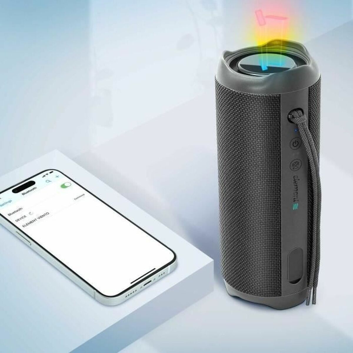 Portable Bluetooth Speakers Yenkee ELEMENT VIENTO YSP 40RD Red