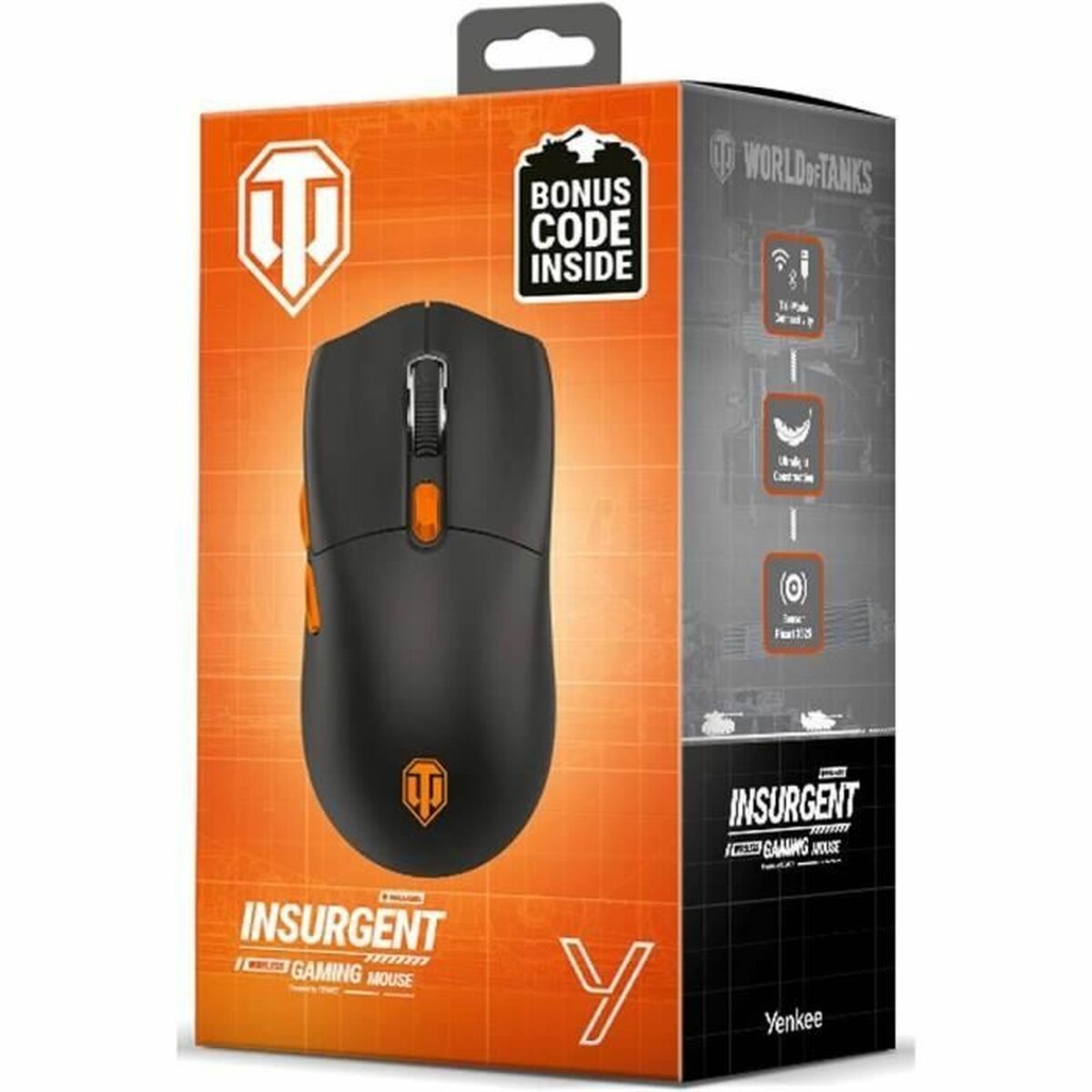 Mouse Yenkee INSURGENT – YMS WT300 Black