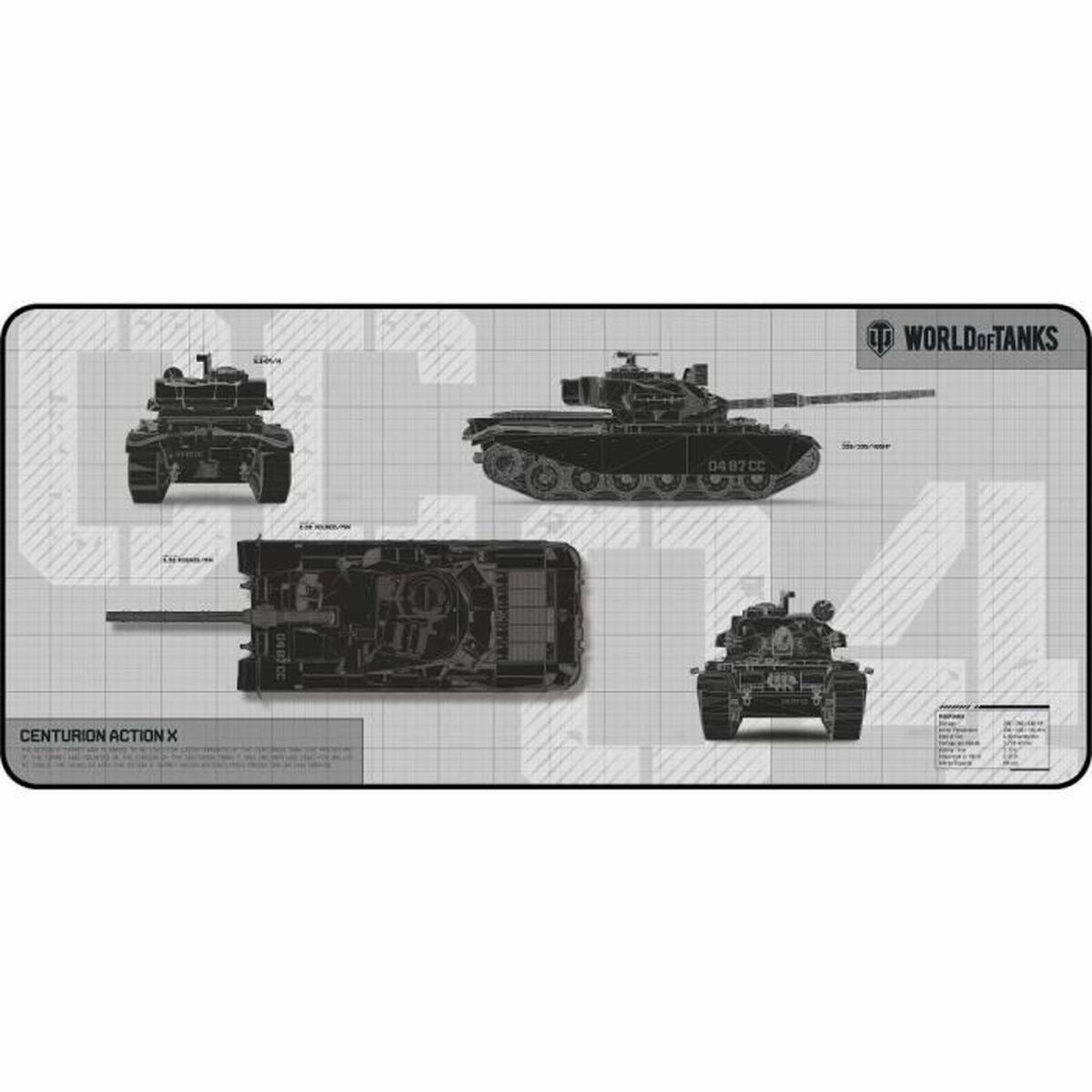 Mouse Mat Yenkee DEFENDER YPM WT90 Mouse Mat Yenkee DEFENDER YPM WT90