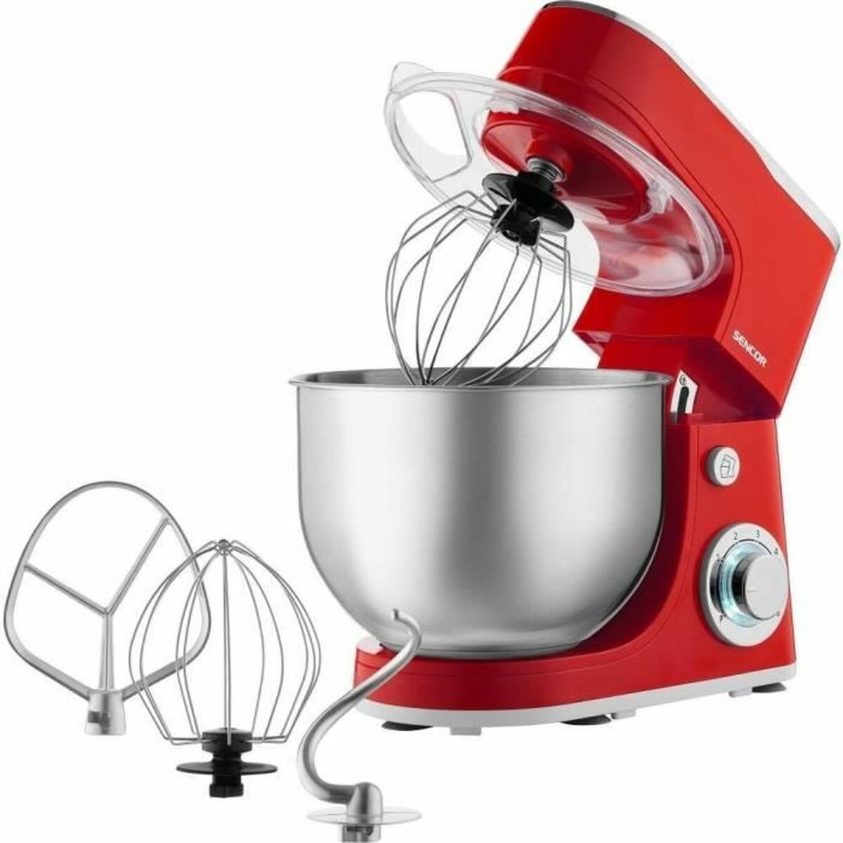 Food Processor Sencor STM 3634RD Red