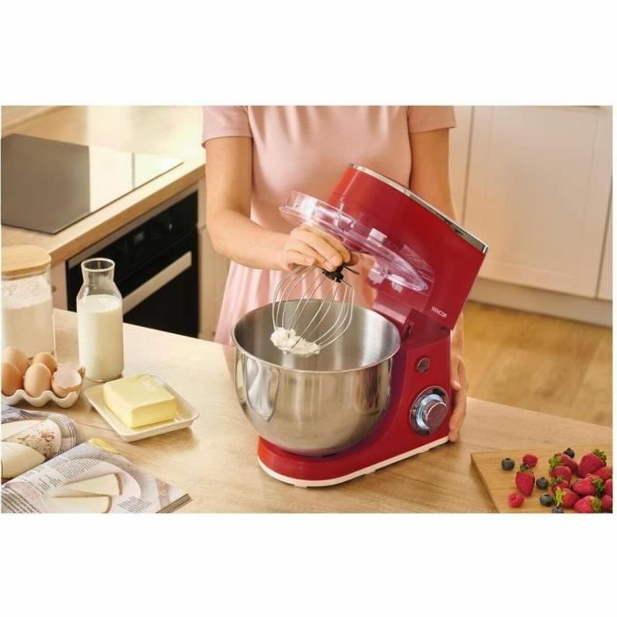 Food Processor Sencor STM 3634RD Red