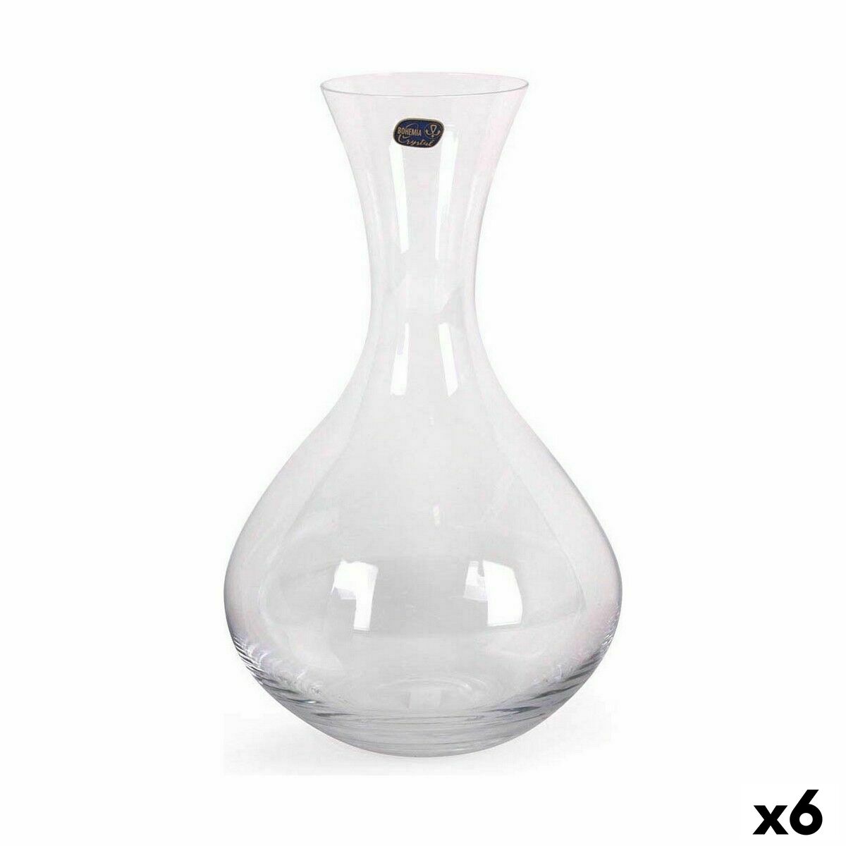 Wine Decanter Bohemia Crystal Bar Crystal 1,5 L (6 Units)