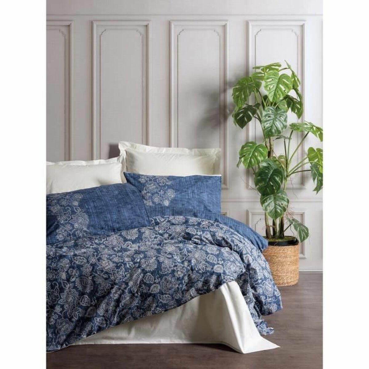 Duvet cover set Blue 220 x 240 cm