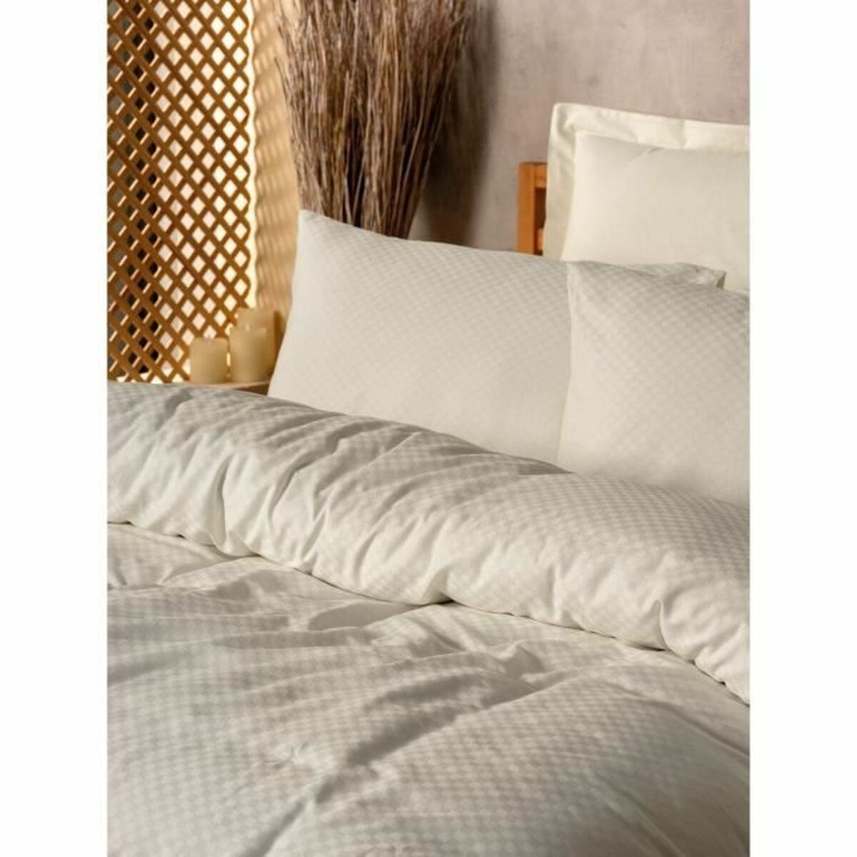 Duvet cover set White 220 x 240 cm