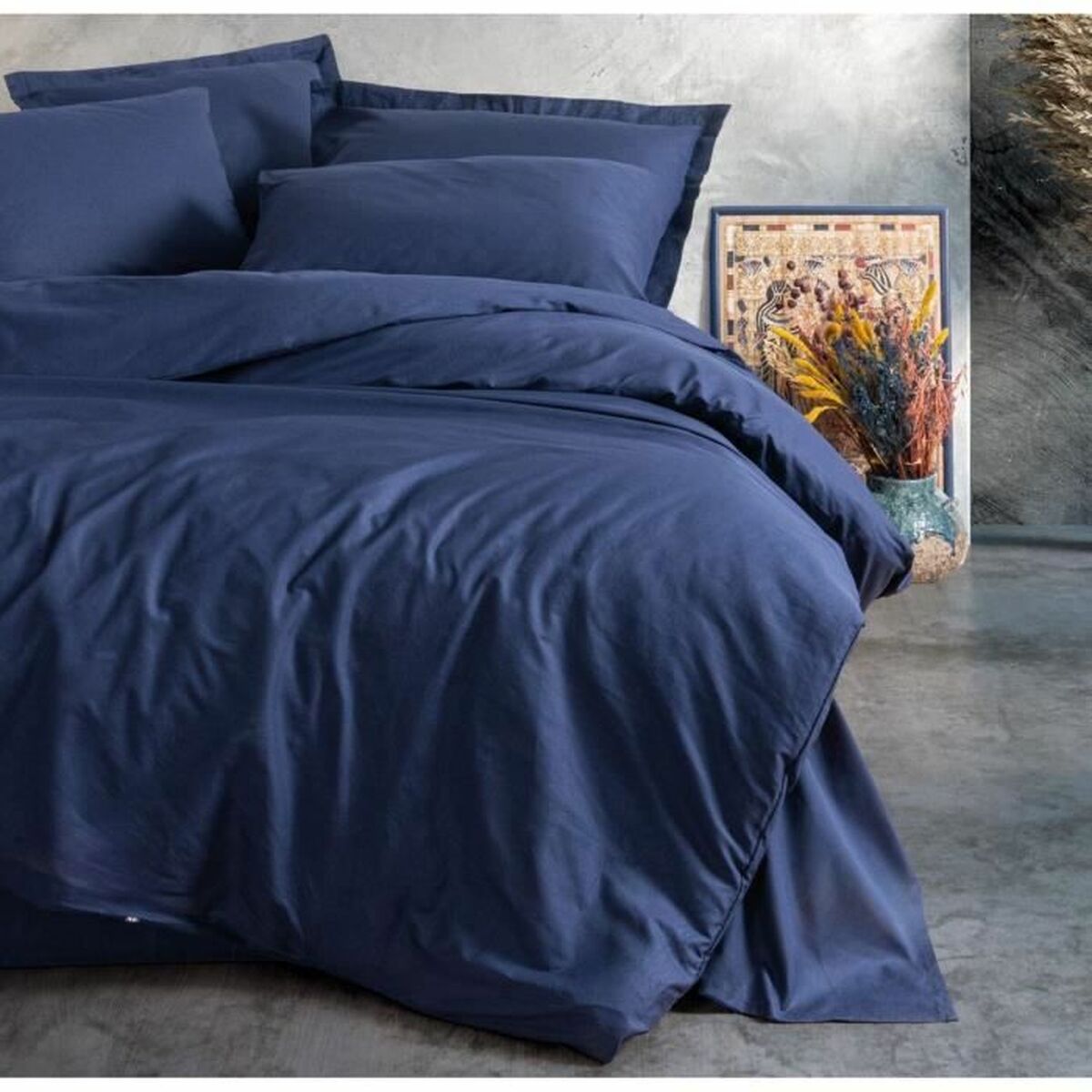 Duvet cover set Blue 220 x 240 cm