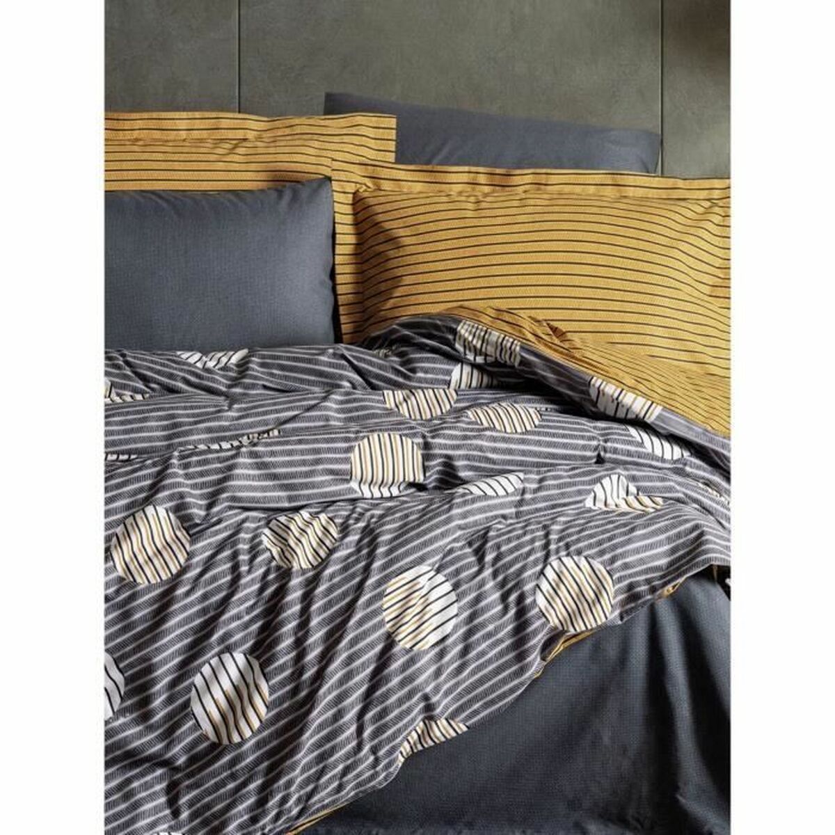 Duvet cover set Multicolour 220 x 240 cm