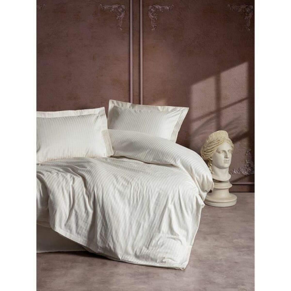 Duvet cover set White 220 x 240 cm