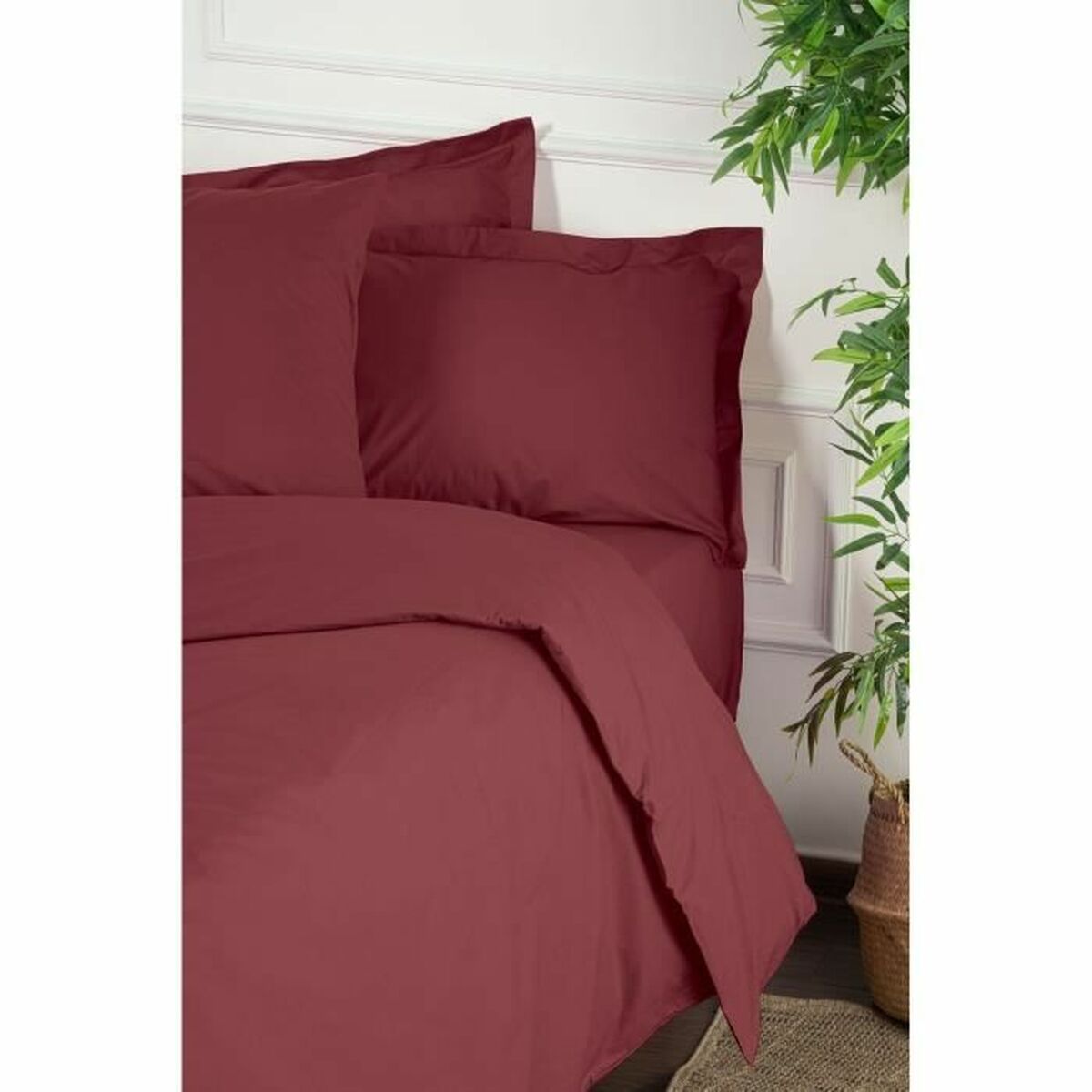 Duvet cover set Red Super king 3 Pieces