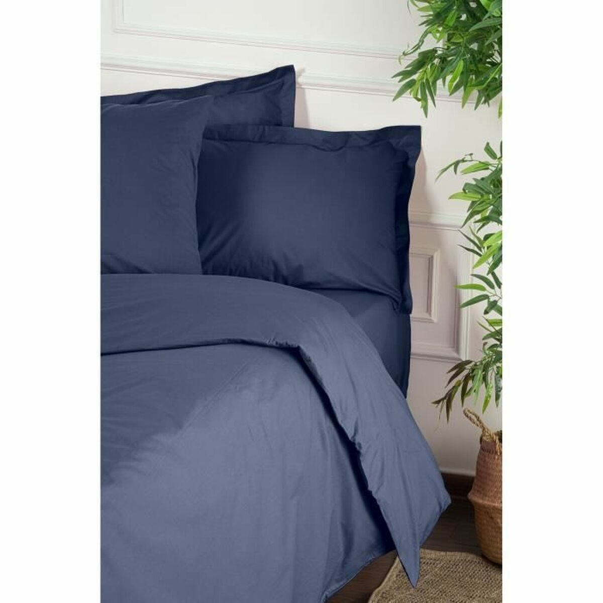 Duvet cover set Blue Super king 3 Pieces