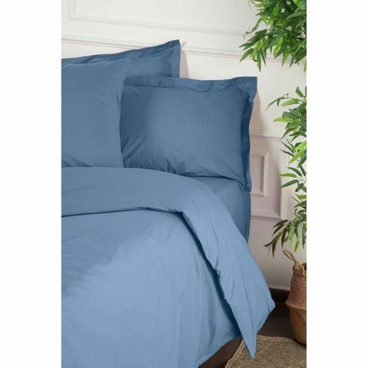 Duvet cover set Blue Super king 3 Pieces