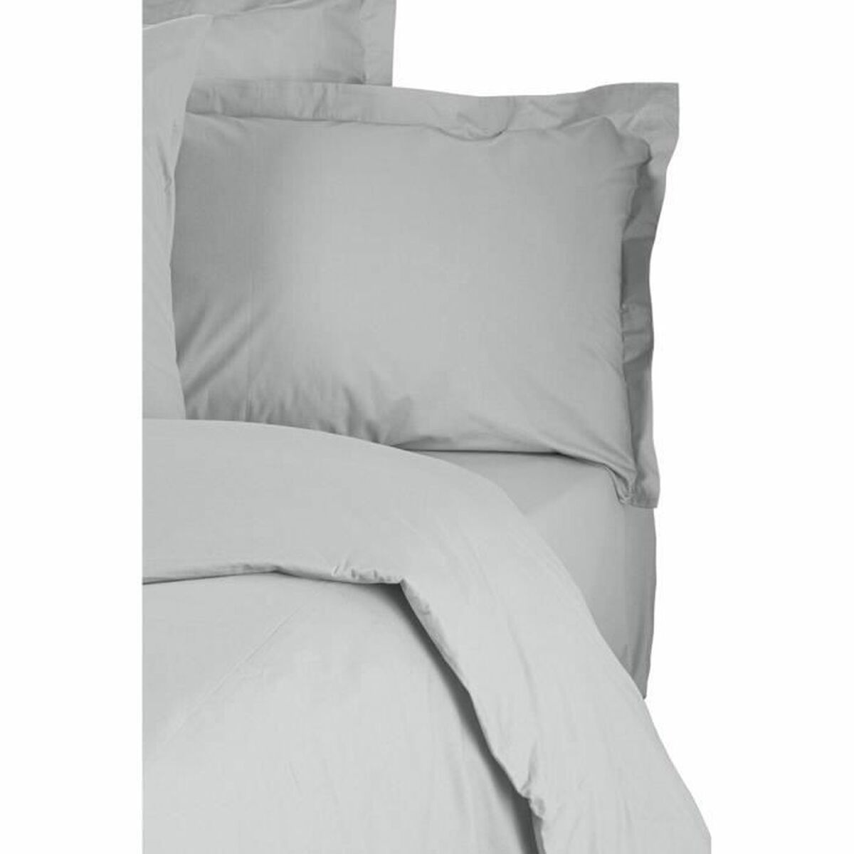 Duvet cover set Grey Super king 3 Pieces