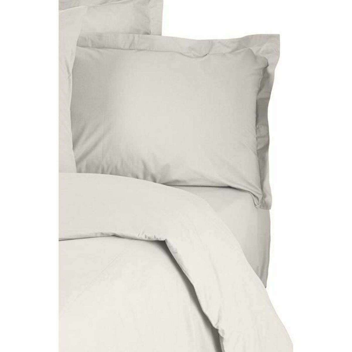 Duvet cover set White Super king 3 Pieces