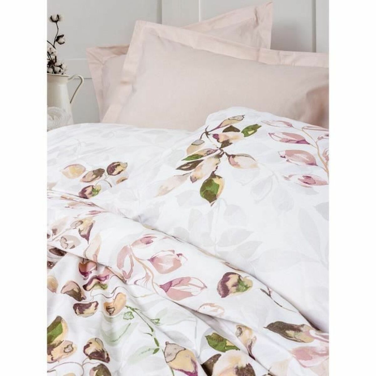 Duvet cover set White 220 x 240 cm