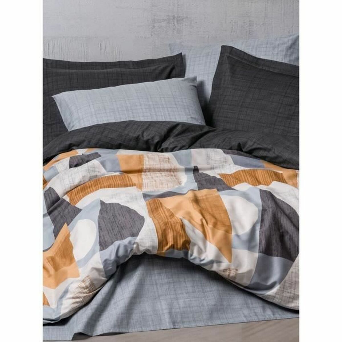 Duvet cover set Multicolour 220 x 240 cm
