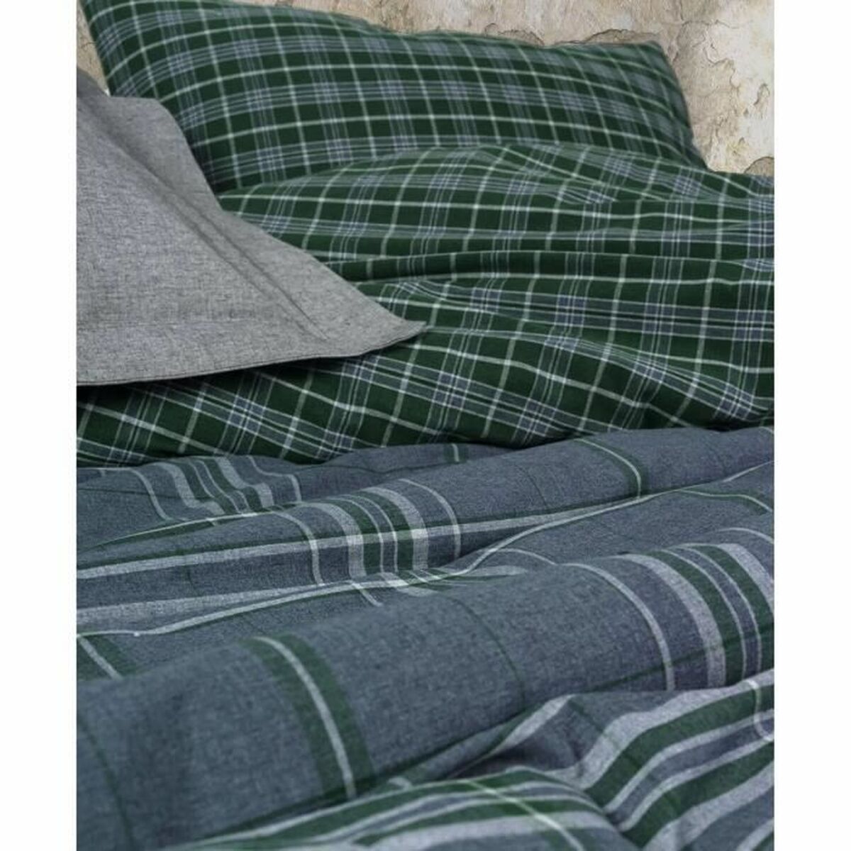 Duvet cover set Blue 220 x 240 cm