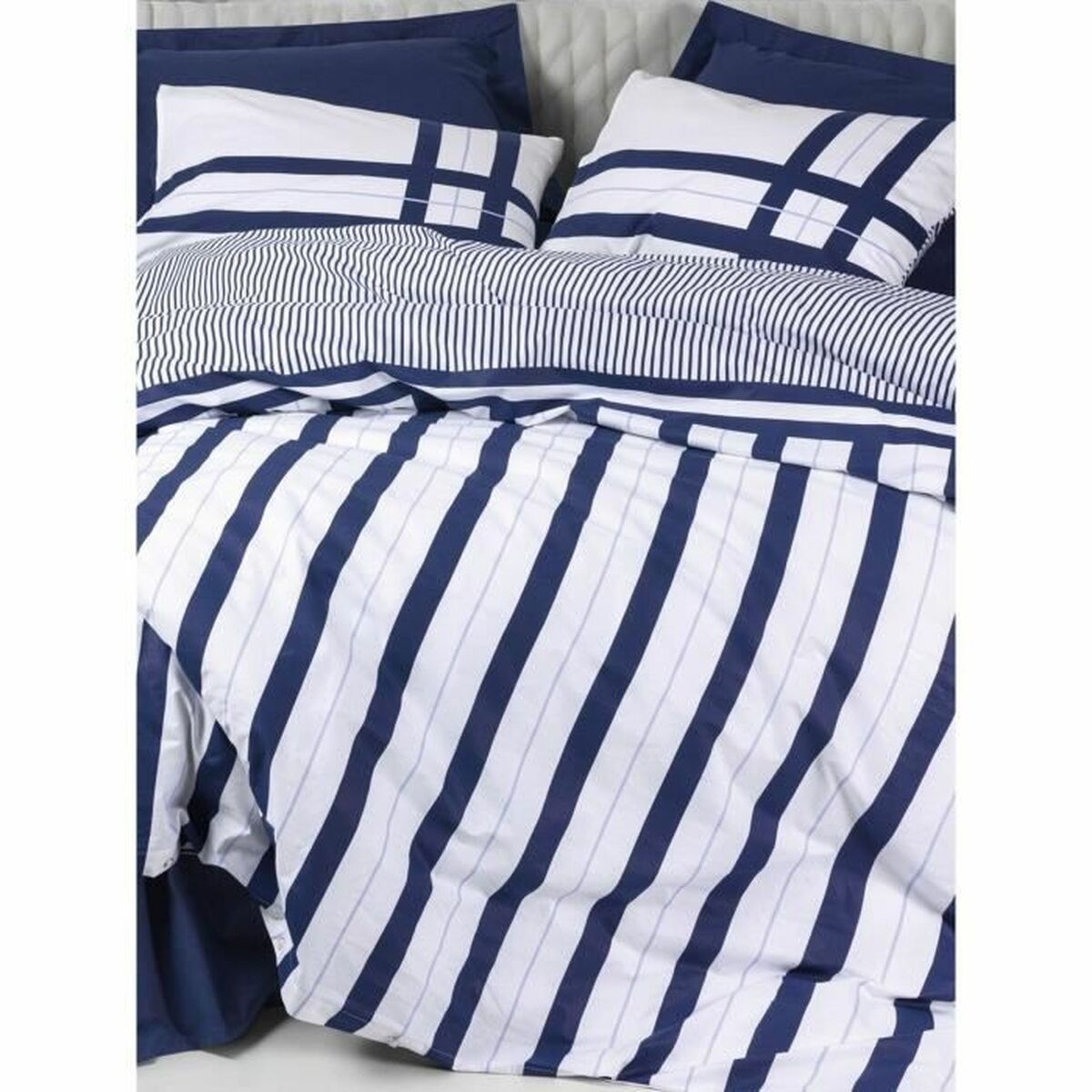 Duvet cover set Blue 220 x 240 cm