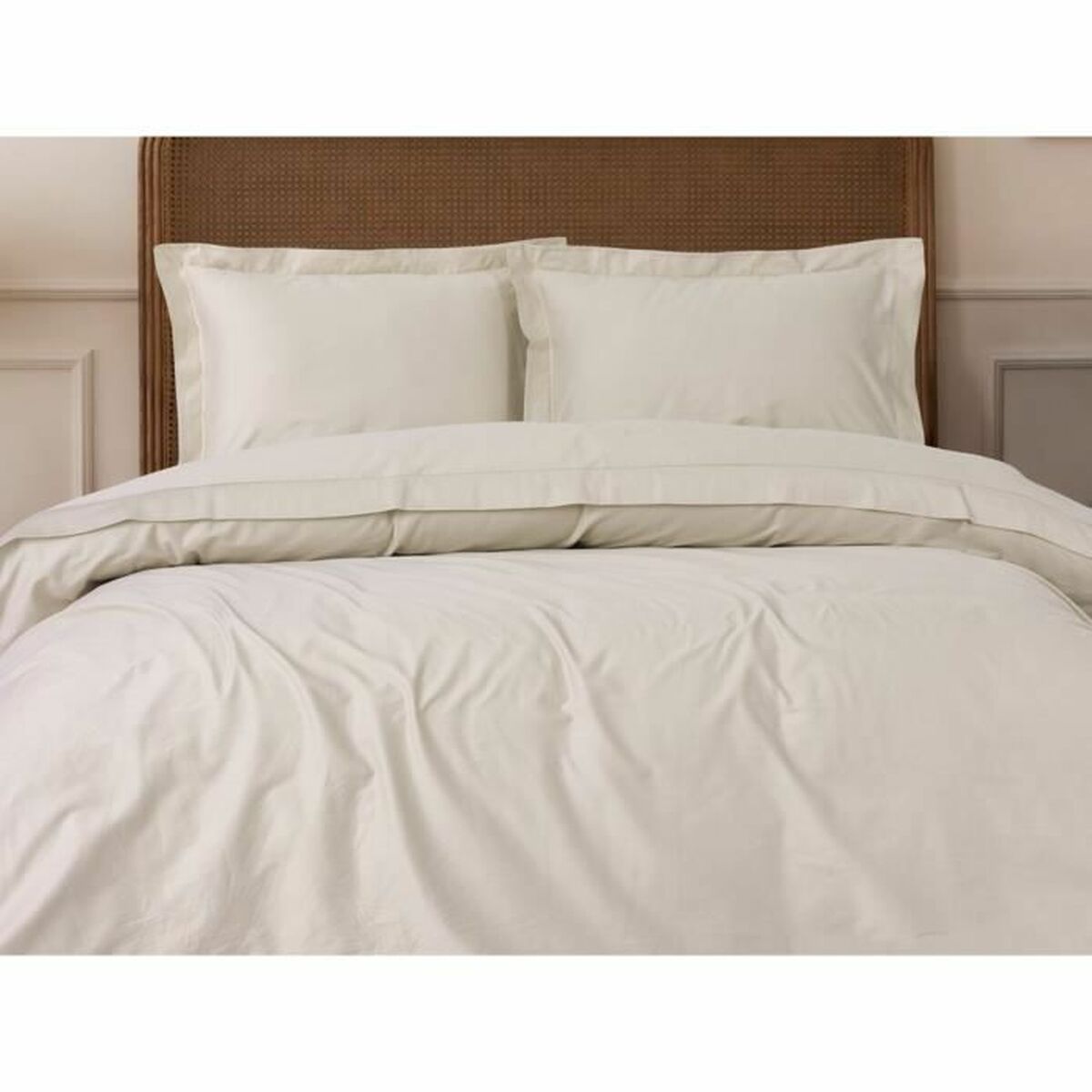 Duvet cover set White 220 x 240 cm