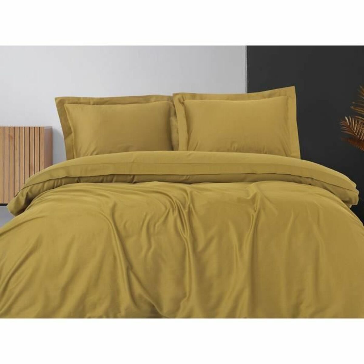 Duvet cover set Khaki 220 x 240 cm