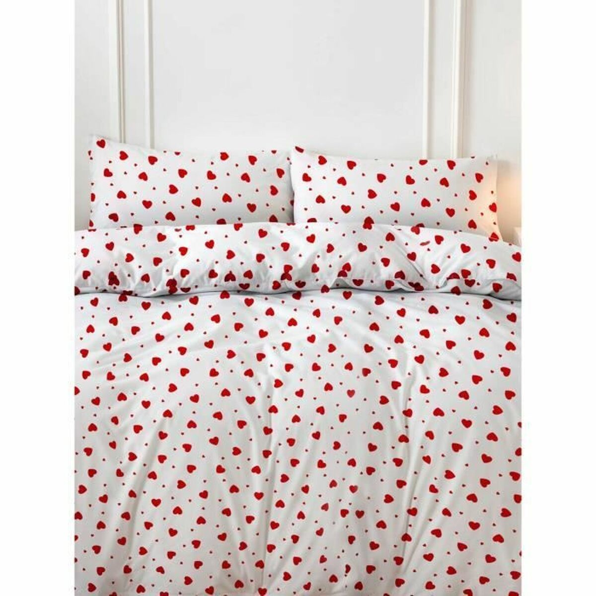 Duvet cover set Red Super king 3 Pieces