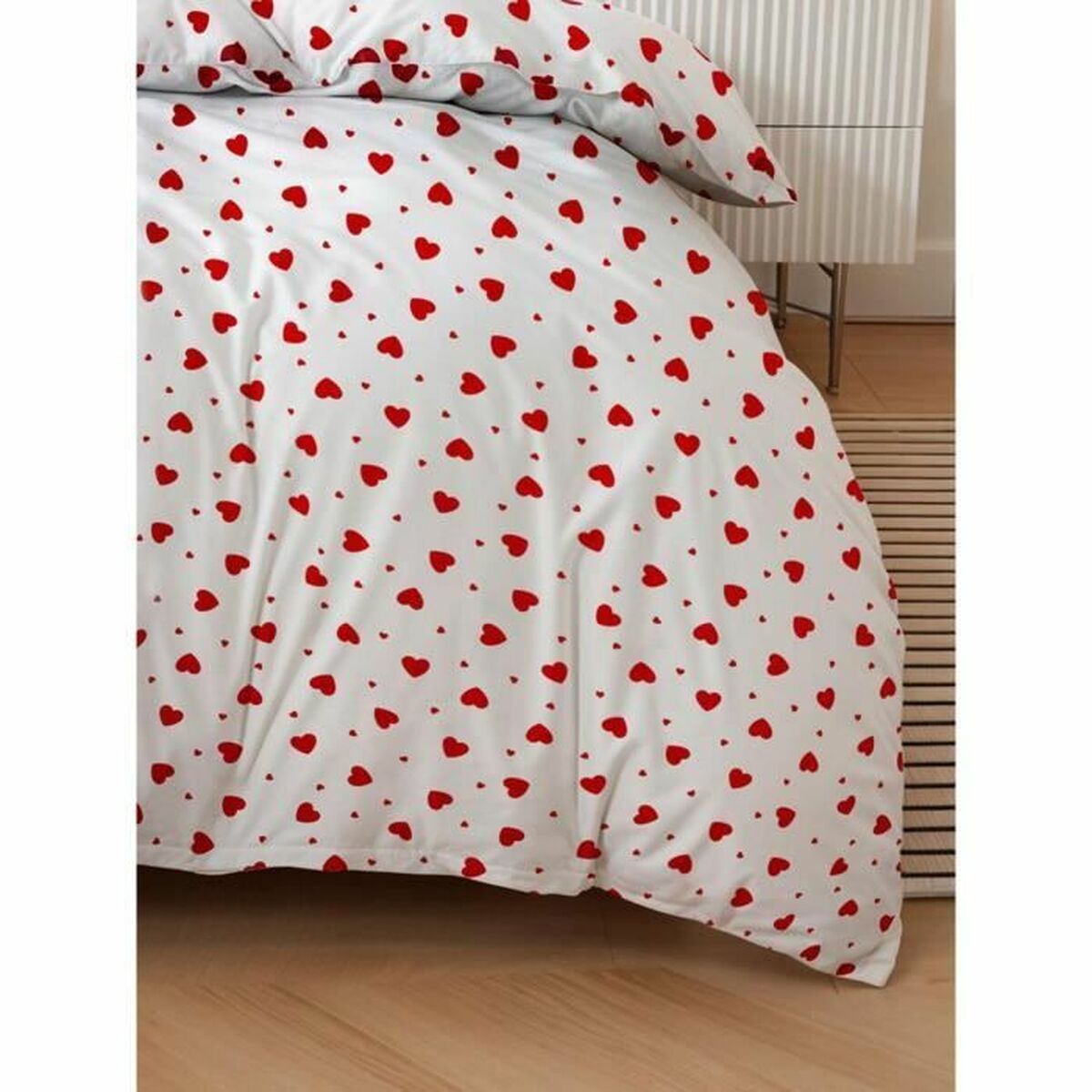 Duvet cover set Red Super king 3 Pieces