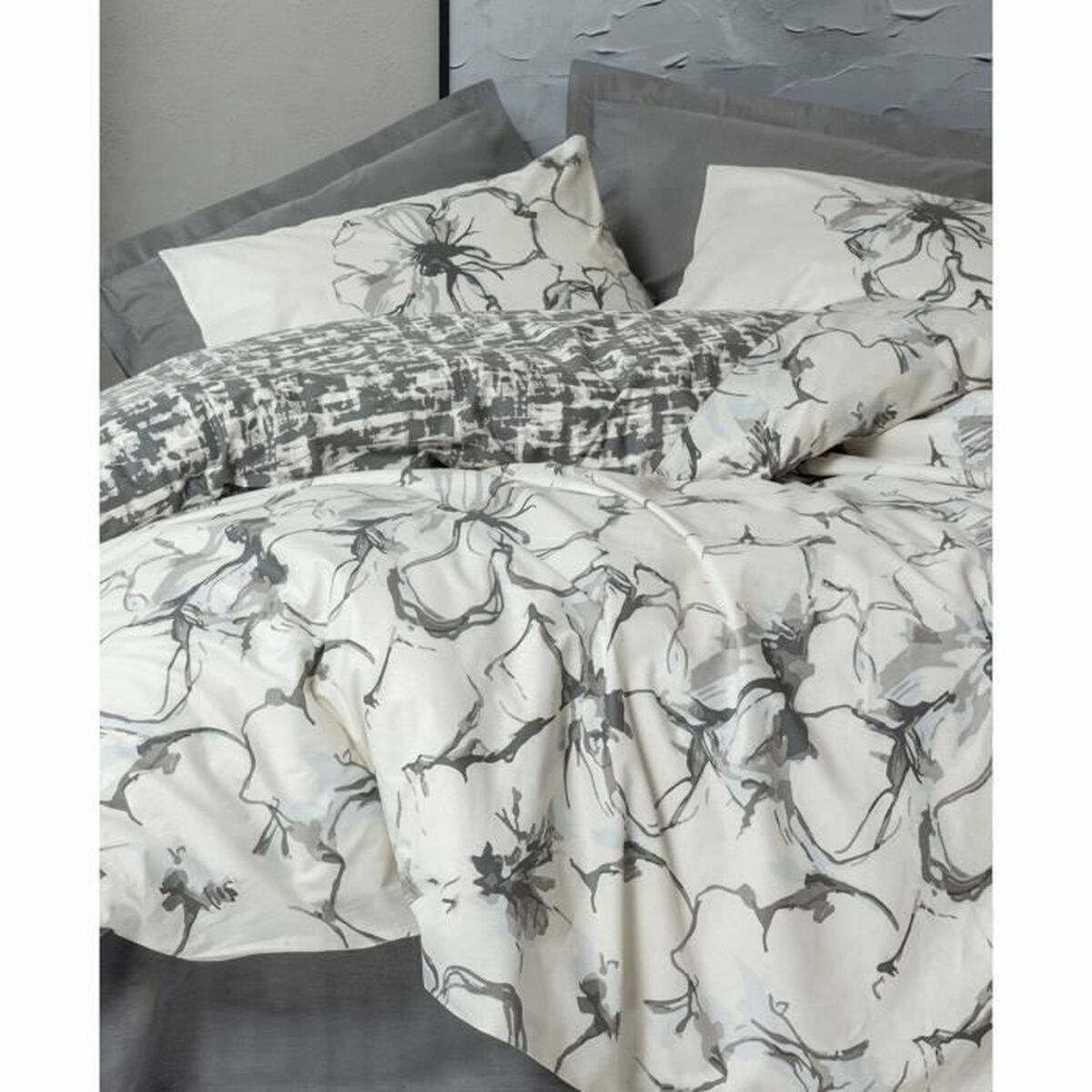 Duvet cover set Multicolour 220 x 240 cm