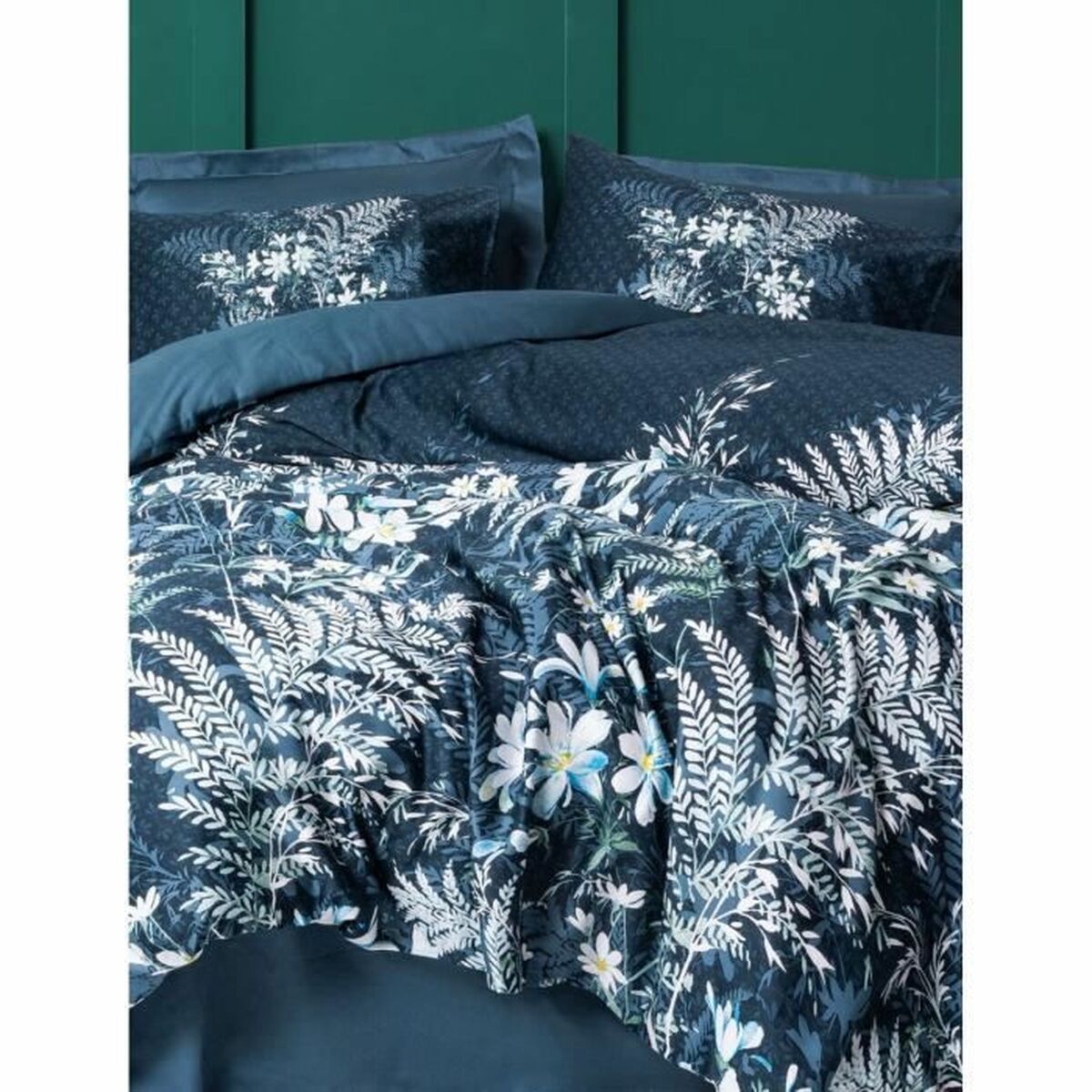 Duvet cover set Blue 220 x 240 cm